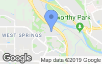 Map of Rocky Ridge, AB