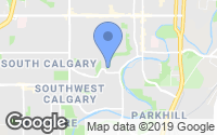Map of Rocky Ridge, AB