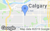 Map of Rocky Ridge, AB