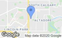 Map of Rocky Ridge, AB