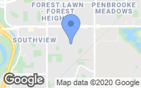 Map of Rocky Ridge, AB